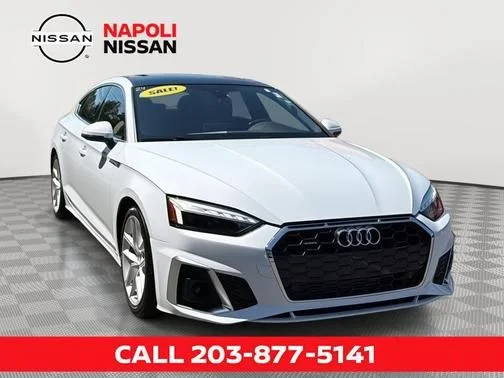 Used 2024 White Audi 45 S line Premium Plus image 1