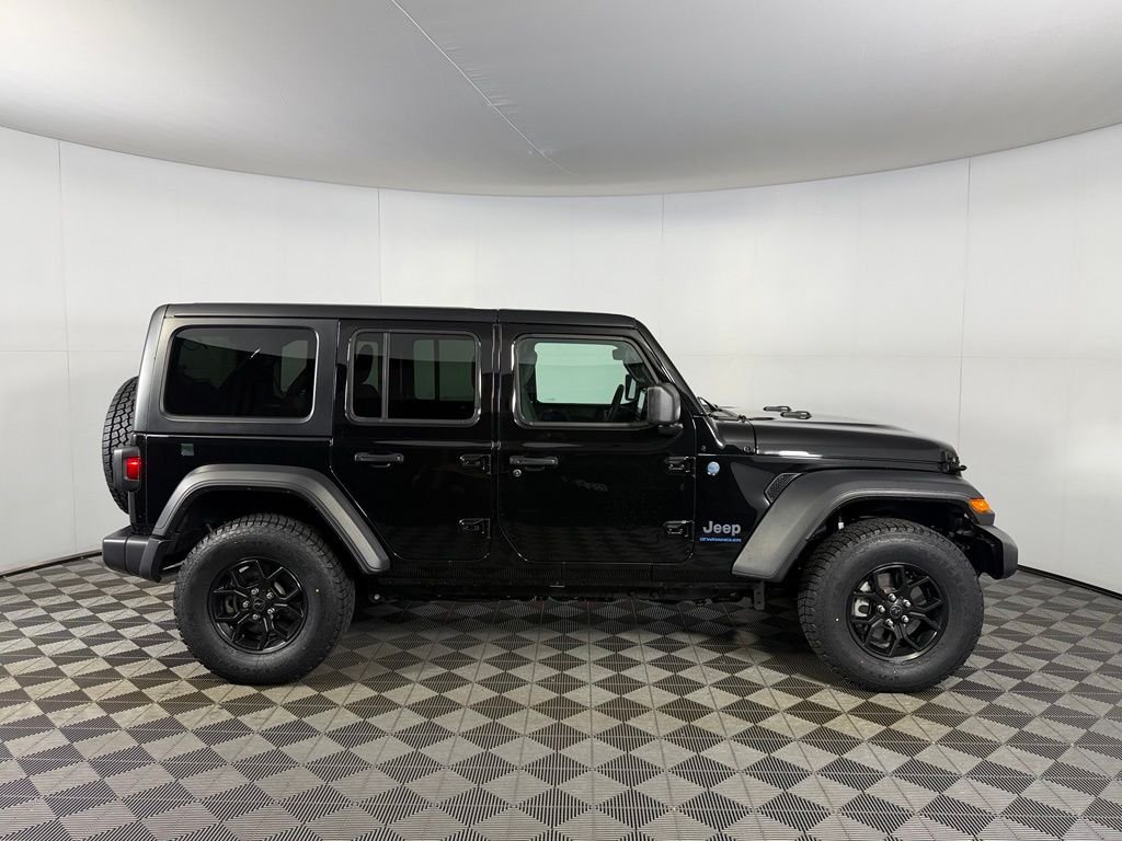 Certified Used 2025 Black Jeep Sport S 4xe image 6