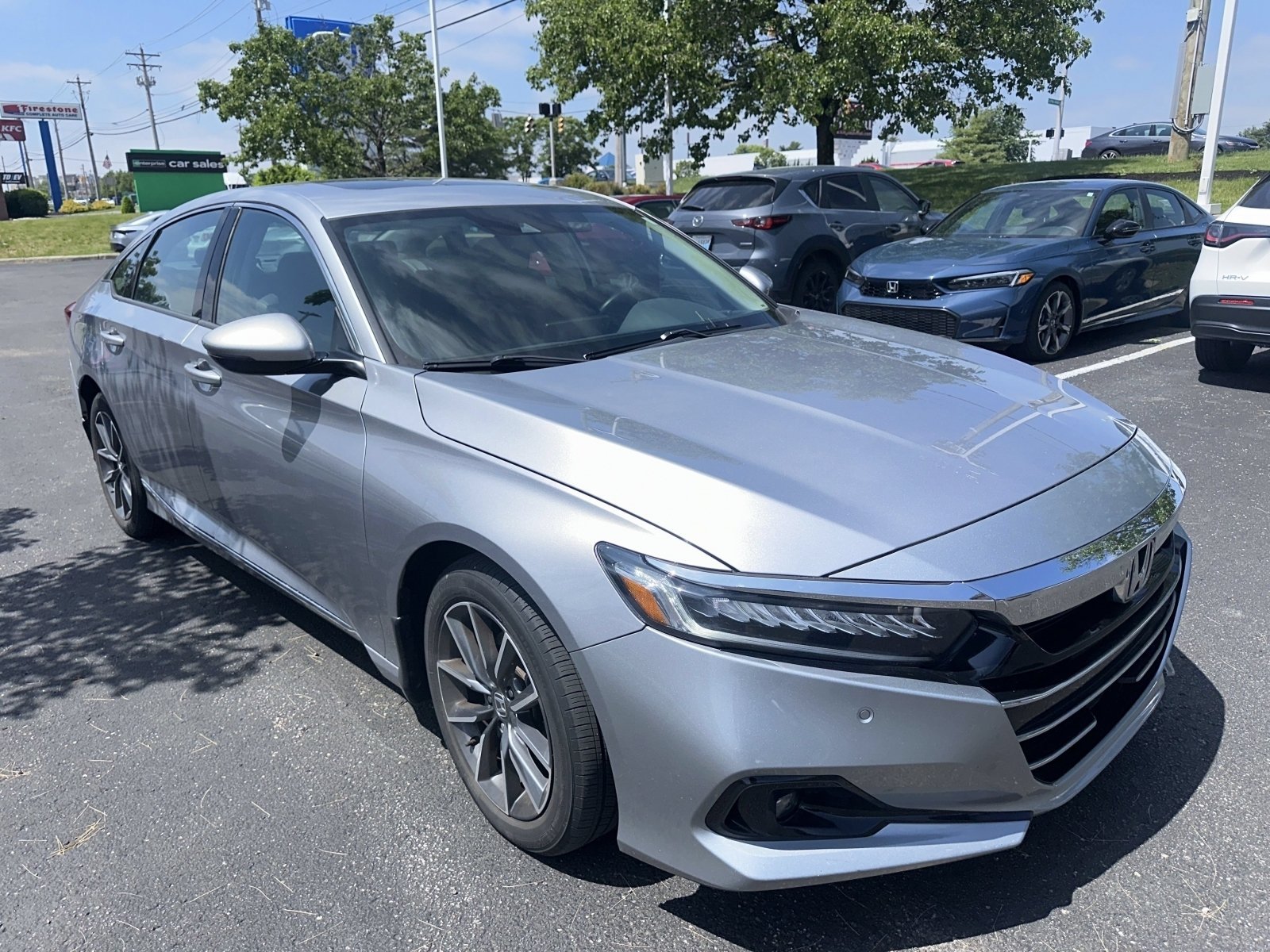 Certified Used 2022 Lunar Silver Metallic Honda EX-L image 8