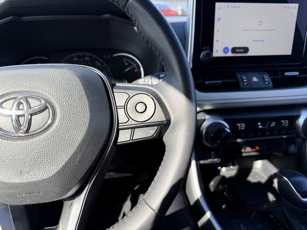 Used 2025 Midnight Black Metallic Toyota XLE Premium image 8