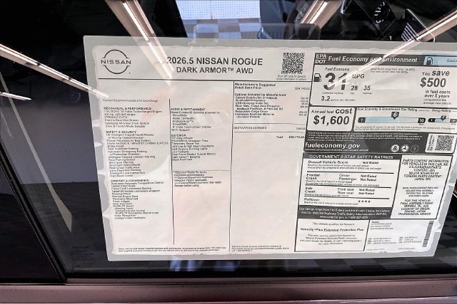 New 2026 Gun Metallic Nissan Dark Armor image 42