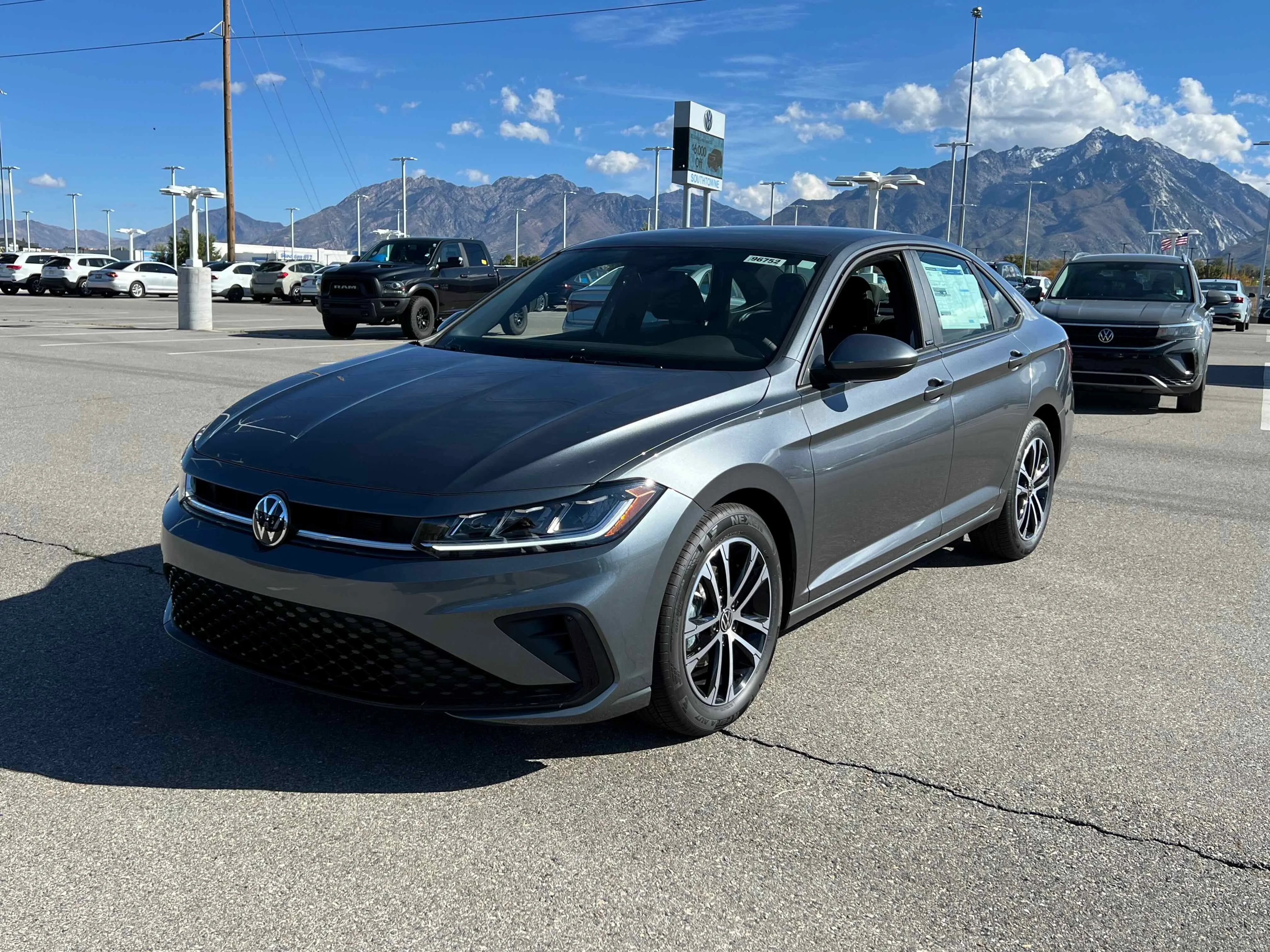 New 2026 Platinum Gray Volkswagen Sport image 1