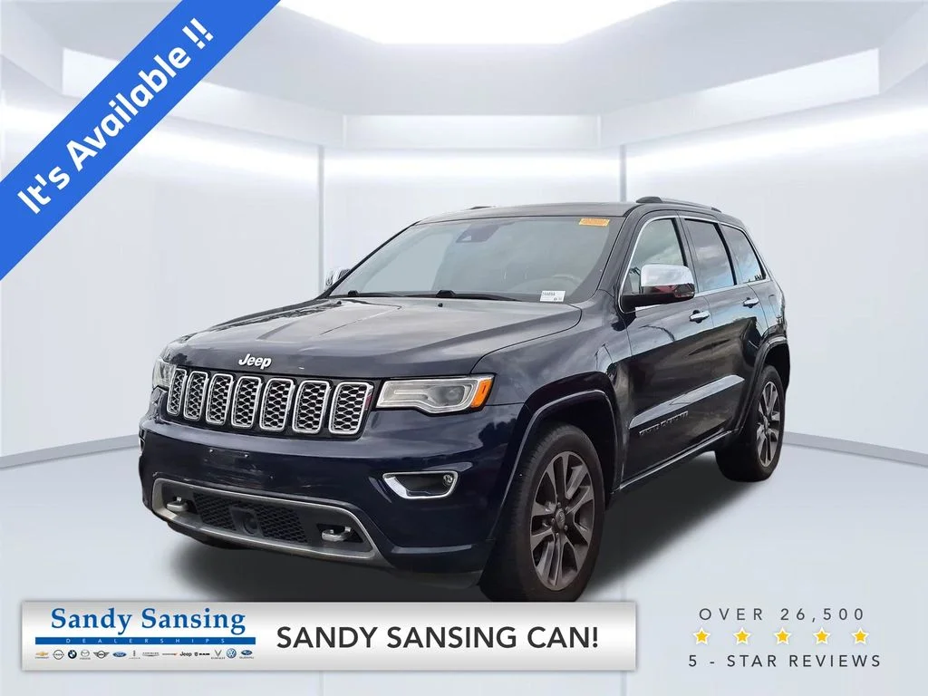Used 2017 Blue Jeep Overland image 1