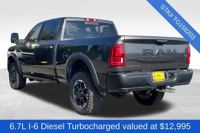New 2026 Granite Crystal Metallic Clear-Coat Exterior Paint RAM Rebel image 3