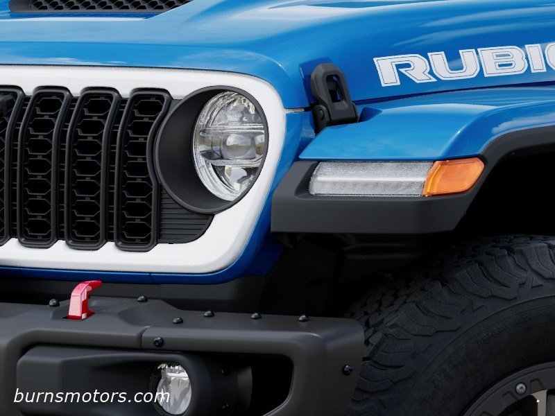 New 2026 Hydro Blue Pearl-Coat Exterior Paint Jeep Rubicon X 4-Door image 10
