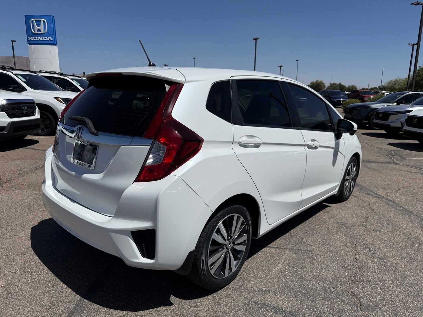 Used 2017 White Orchid Pearl Honda EX image 5