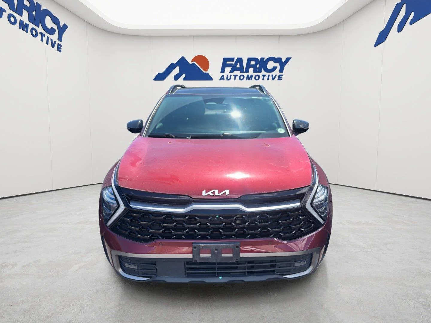 Certified Used 2023 Dawning Red KIA X-LINE PRESTIGE image 2