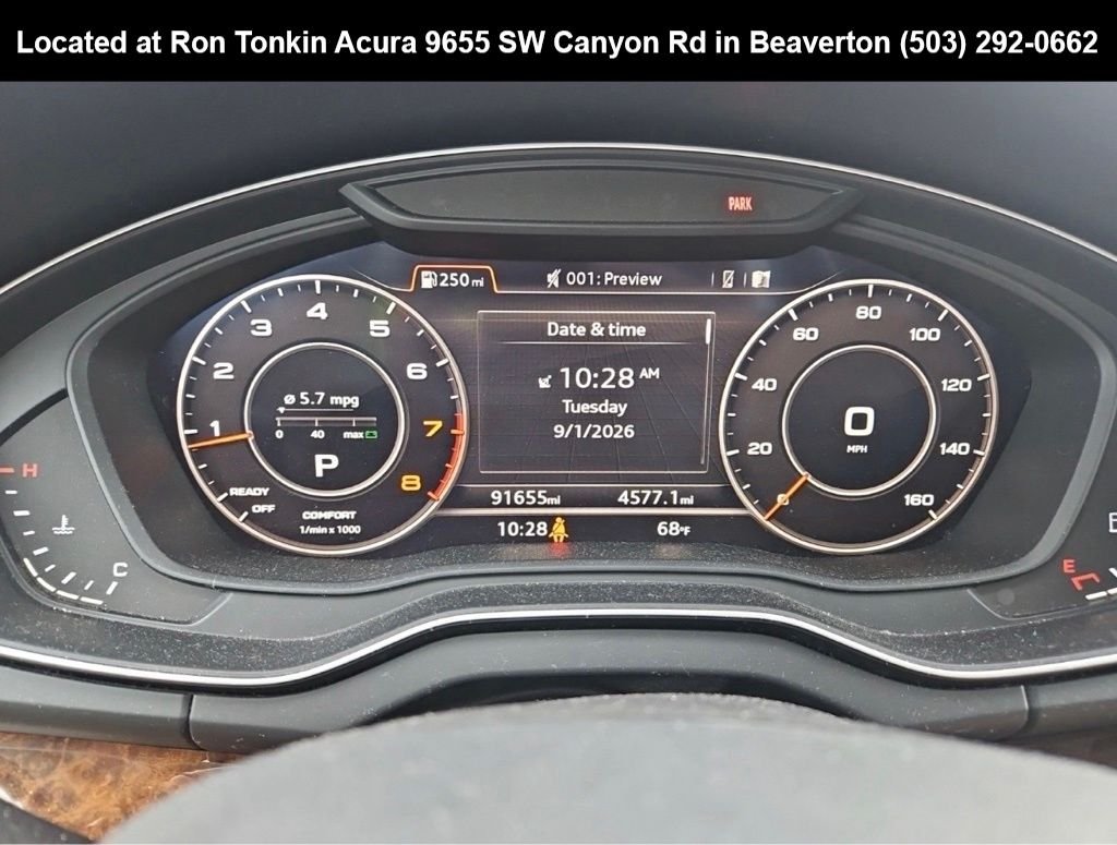 Used 2018 Gray Metallic Audi 2.0T Premium Plus image 7