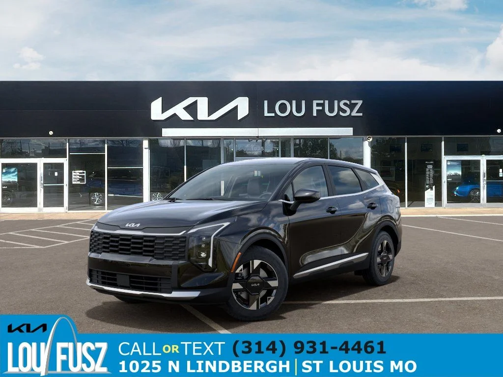 New 2026 Ebony Black Kia LX image 1