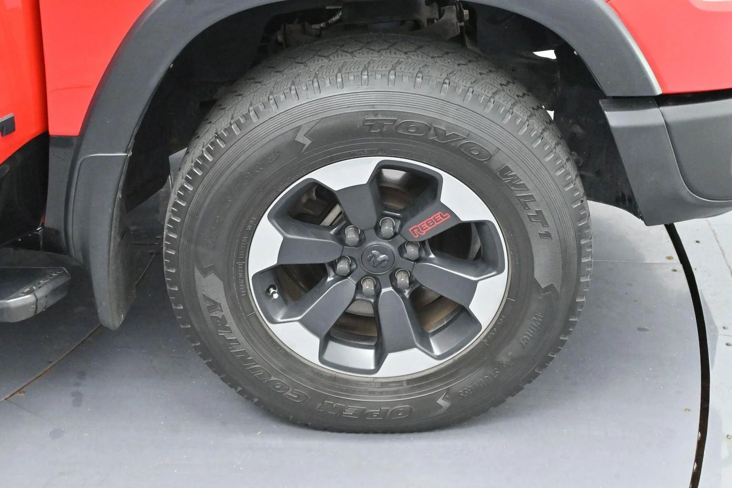 Used 2019 Flame Red Ram Rebel image 33