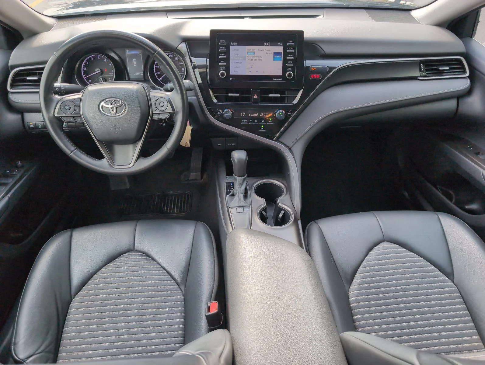 Used 2024 Midnight Black Metallic Toyota SE image 34