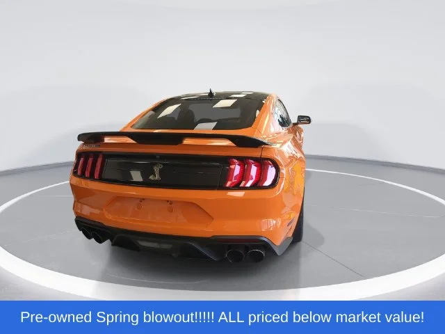 Used 2021 Orange Ford Shelby GT500 image 8
