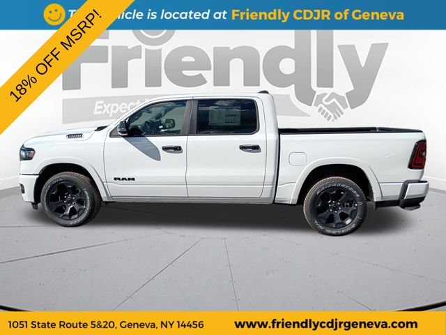 New 2026 Bright White Clearcoat RAM Big Horn/Lone Star image 8