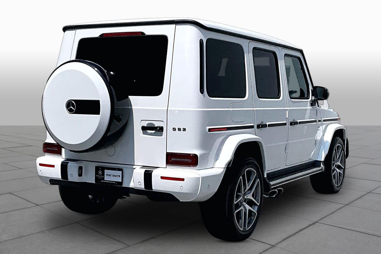 Used 2023 MANUFAKTUR Moonlight White Metallic Mercedes-Benz AMG® G 63 image 13