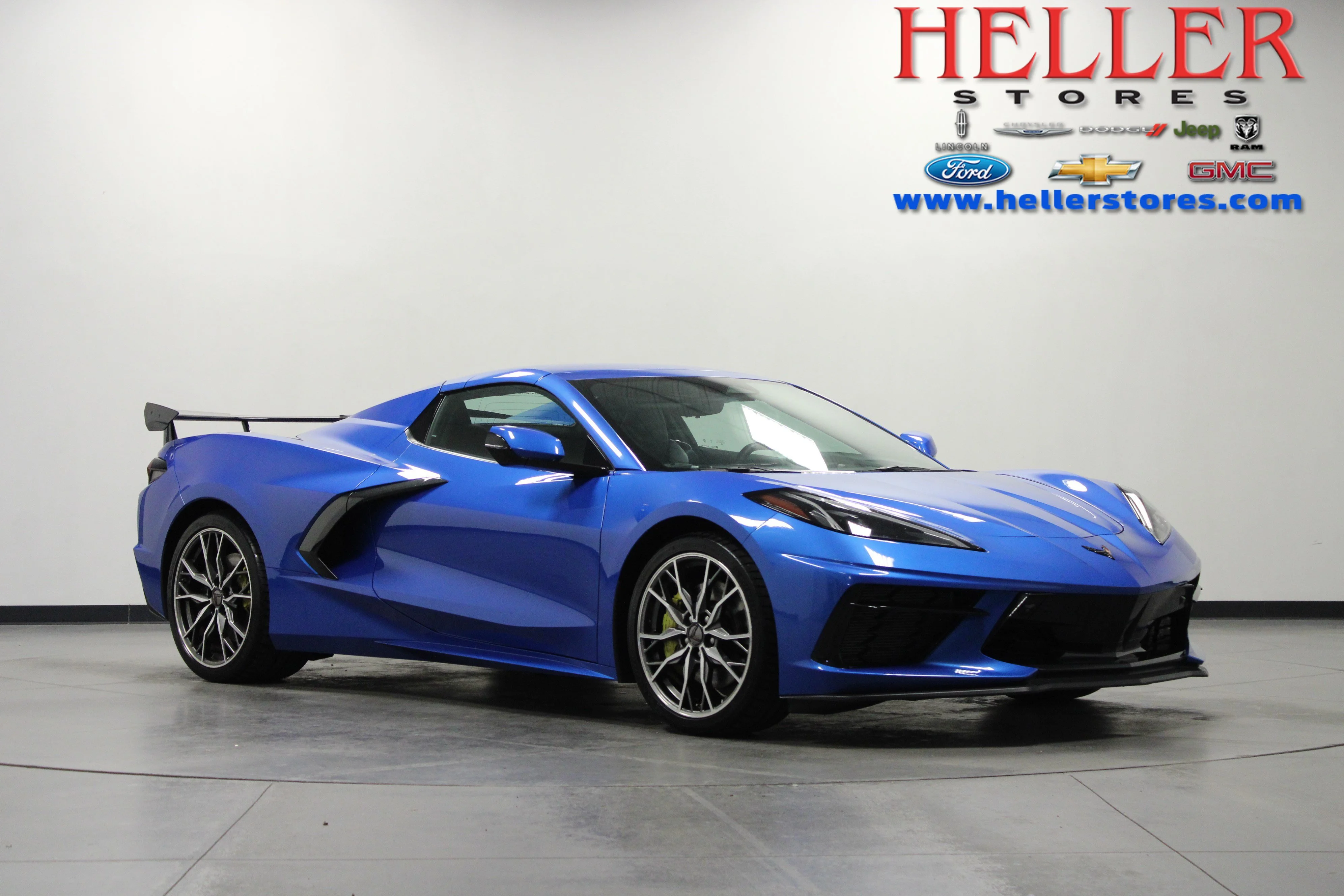 Used 2024 Riptide Blue Metallic Chevrolet 2LT image 1