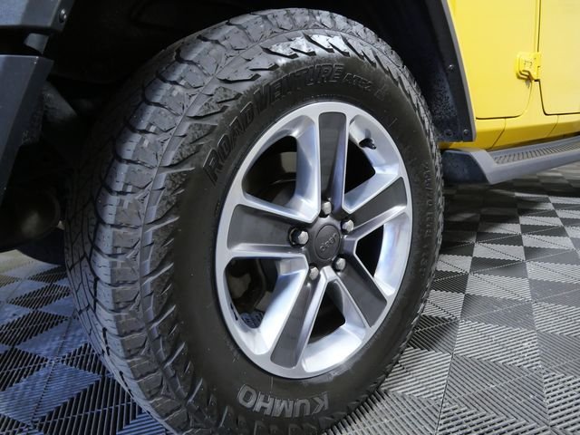 Certified Used 2019 Yellow Jeep Unlimited Sahara image 31