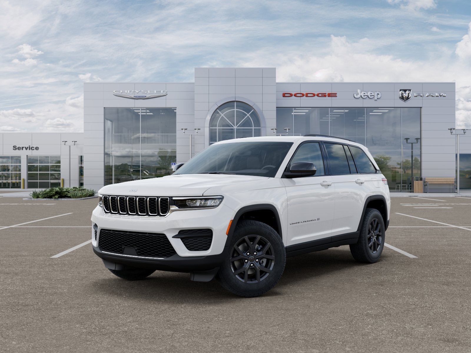 New 2027 Bright White Clear-Coat Paint Jeep Laredo X image 28