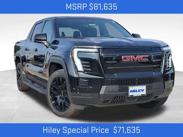 New 2026 GMC Sierra EV Elevation Extended Range