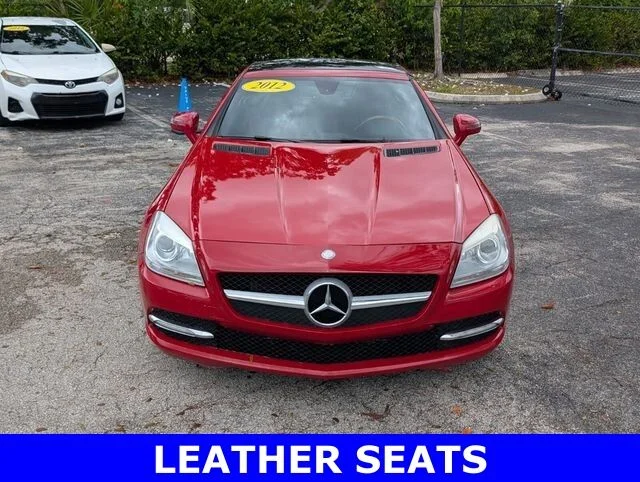 Used 2012 Red Mercedes-Benz SLK 350 image 2