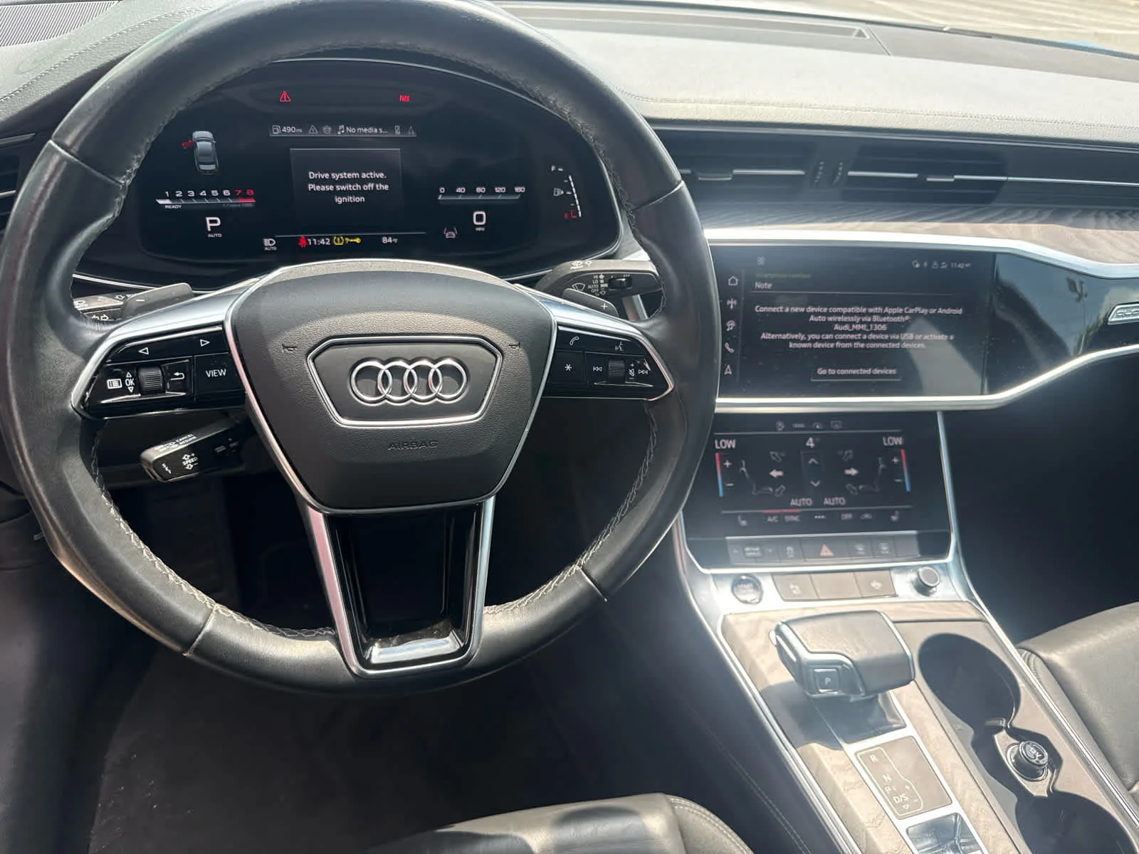 Used 2024 Glacier White Metallic Audi Premium Plus image 8