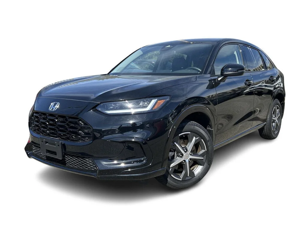 Used 2025 Crystal Black Pearl Honda EX-L Navi AWD CVT Certified Pre-owned   LOCAL BC image 1