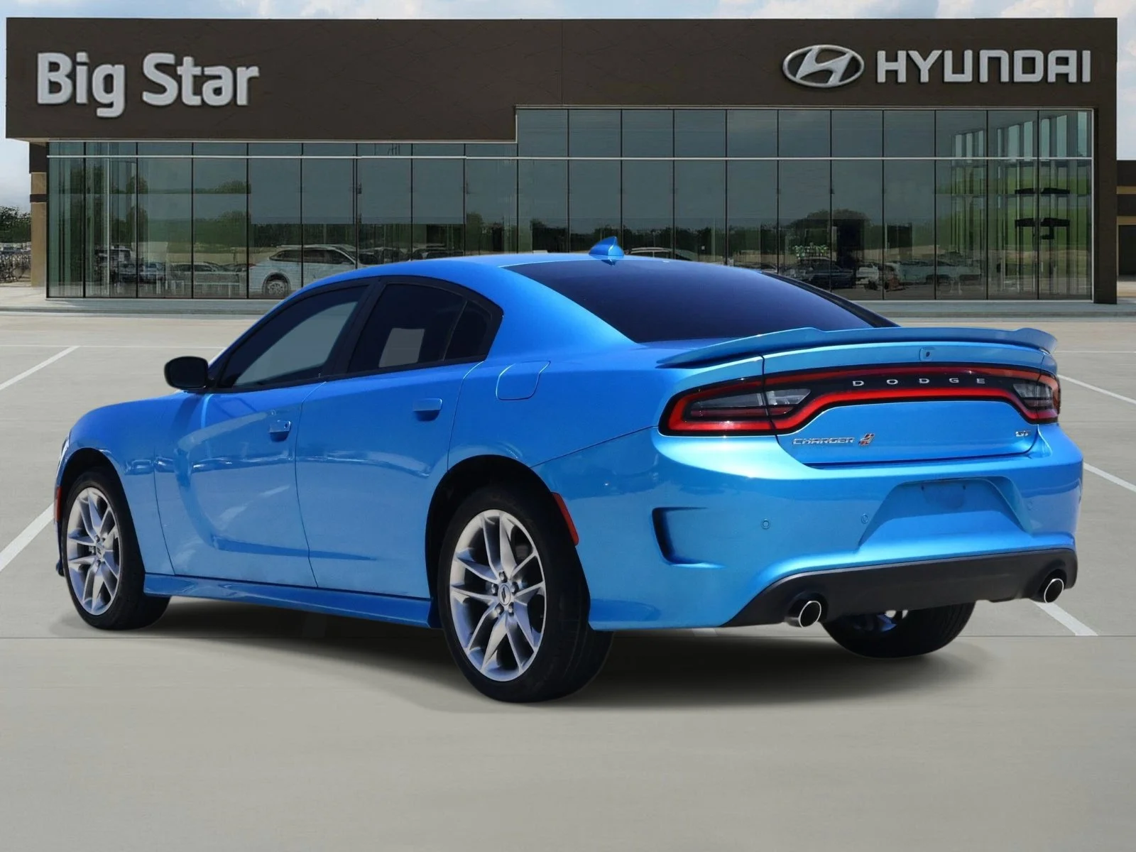 Used 2023 B5 Blue Pearlcoat Dodge GT image 3