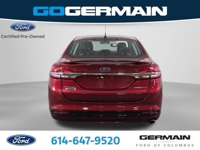 Certified Used 2017 Ruby Red Metallic Ford Titanium image 8