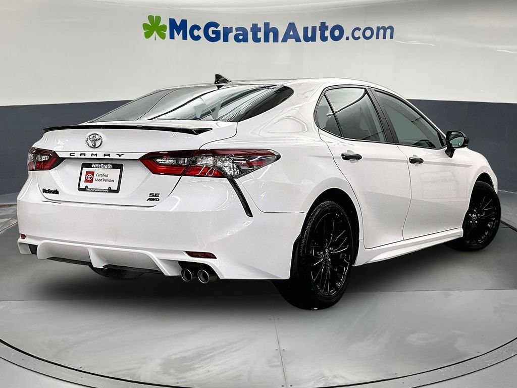 Used 2021 White Toyota SE Nightshade image 16