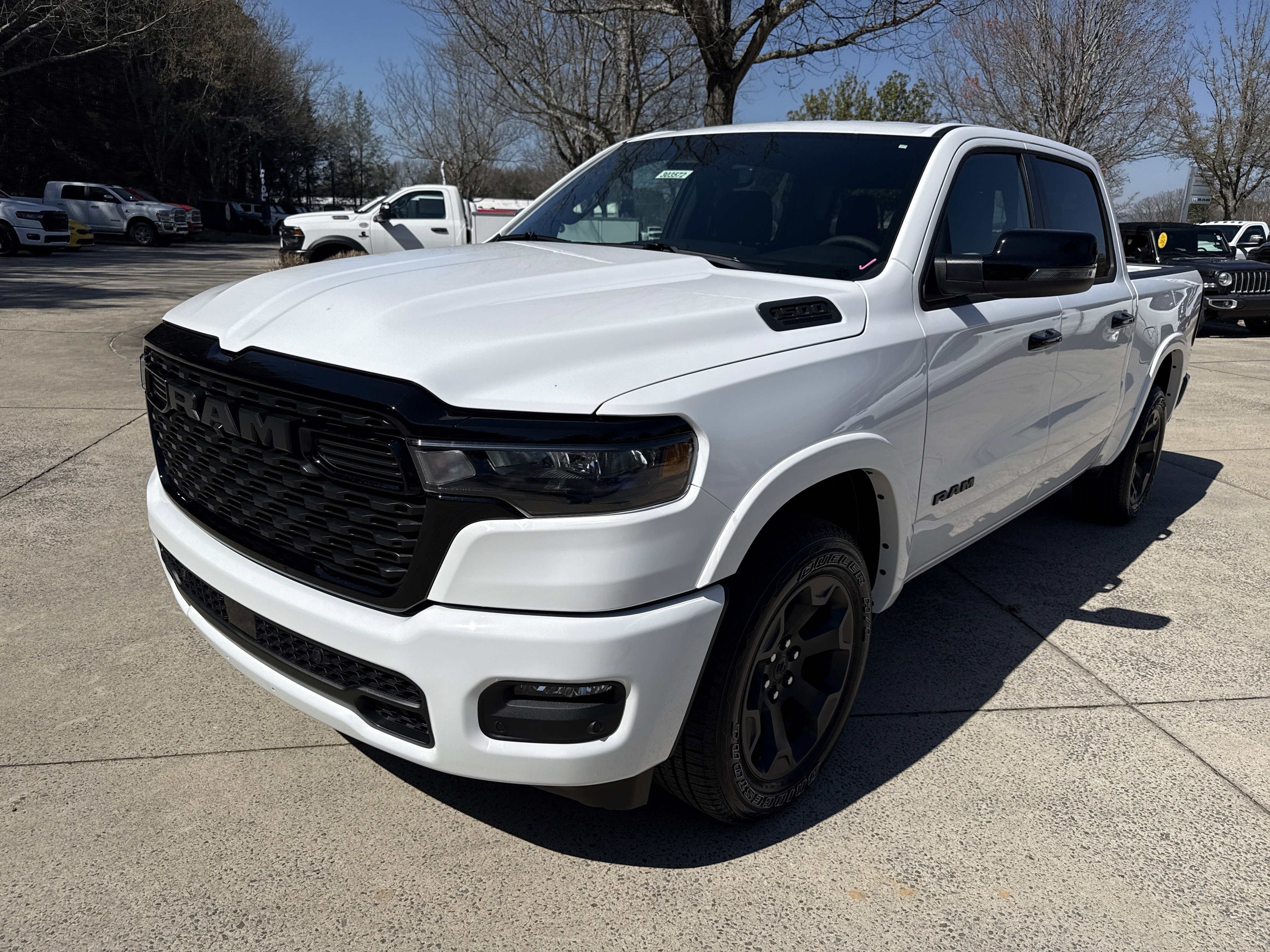 New 2026 Bright White Clearcoat RAM Big Horn image 3