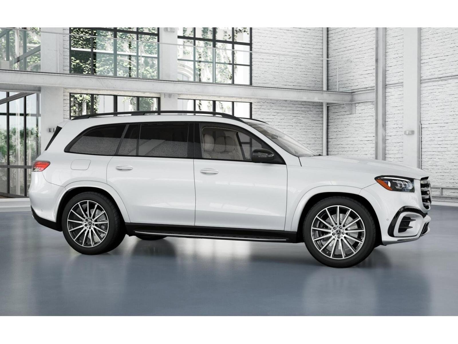 New 2026 MANUFAKTUR Moonlight White Metallic Mercedes-Benz GLS 450 4D Sport Utility 4MATIC® image 15