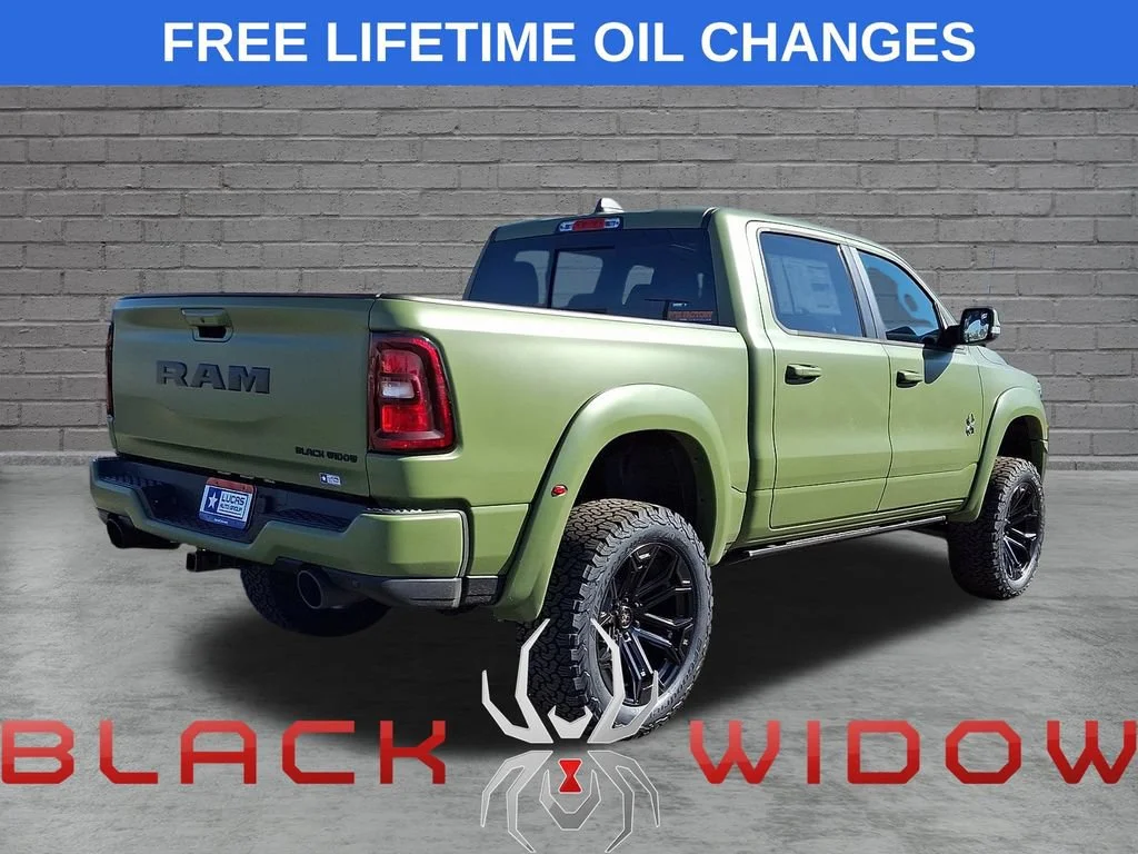 New 2026 Diamond Black Crystal Pearlcoat Ram Big Horn image 8