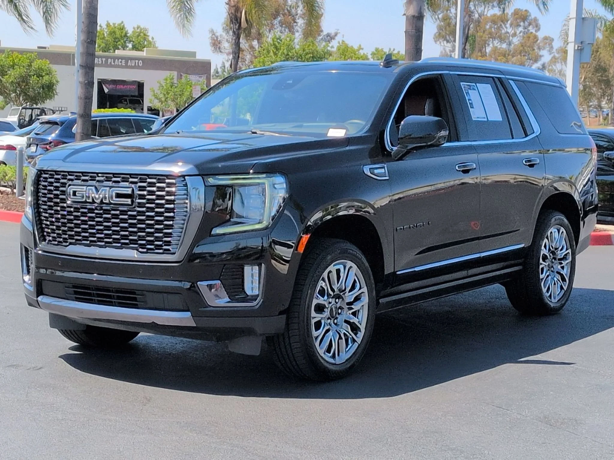 Used 2024 ONYX BLACK GMC Denali Ultimate image 3