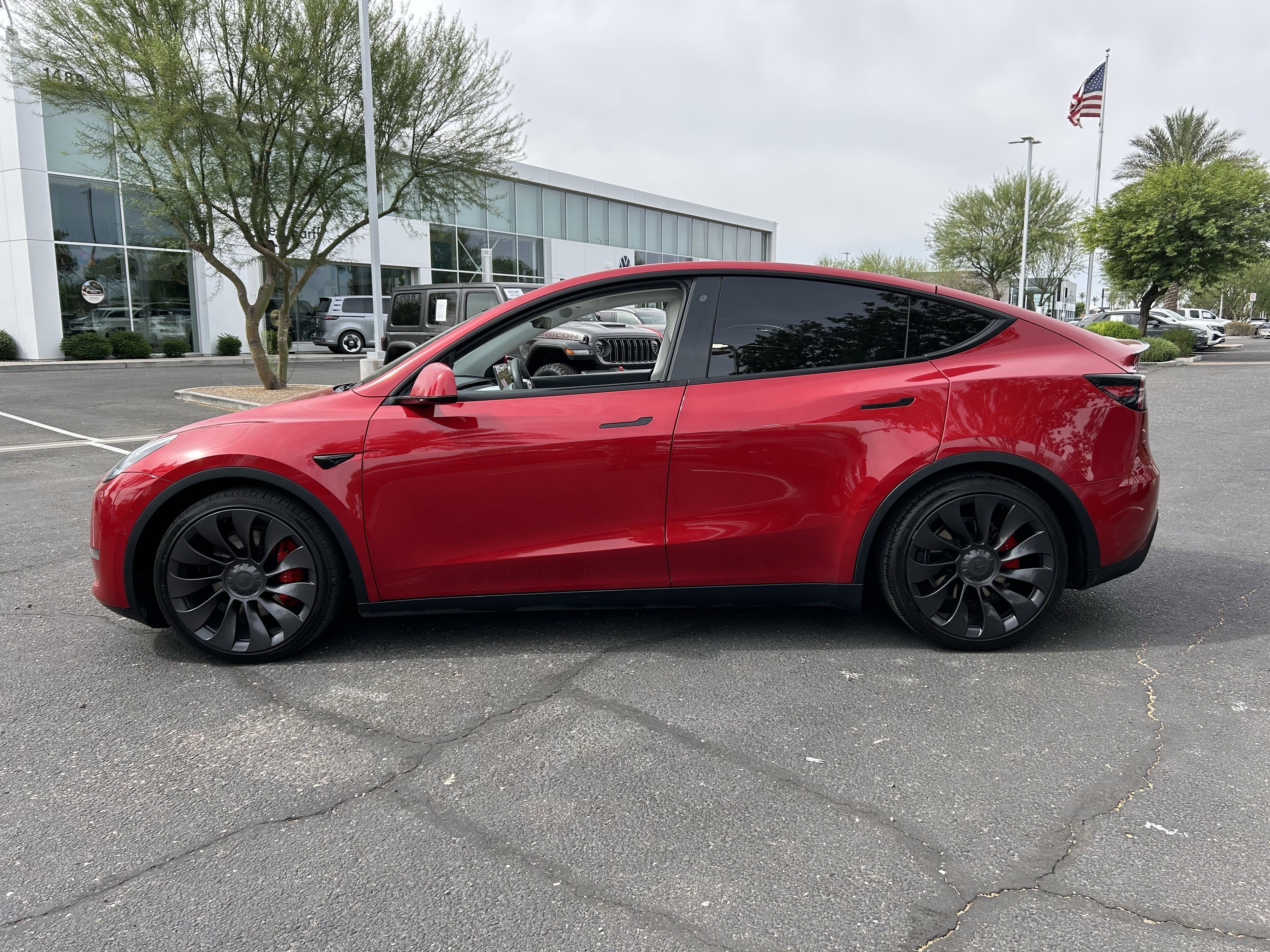 Used 2020 Tesla Model Y Performance with VIN 5YJYGDEF8LF022854 for sale in Gilbert, AZ