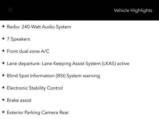 Certified Used 2025 Platinum White Pearl Honda AWD Sport image 36