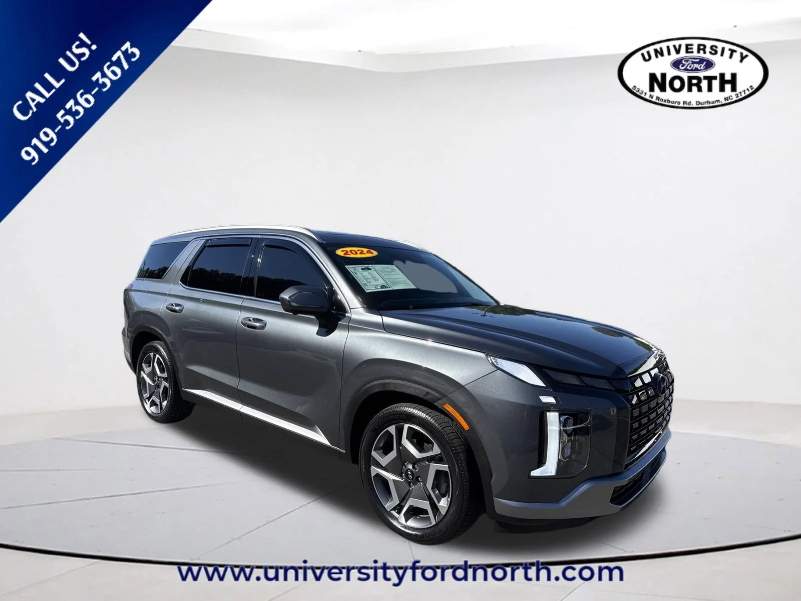 Used 2024 Steel Graphite Hyundai SEL 7P image 1