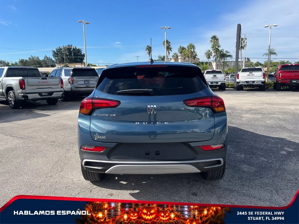 Used 2024 Ocean Blue Metallic Buick Preferred image 6