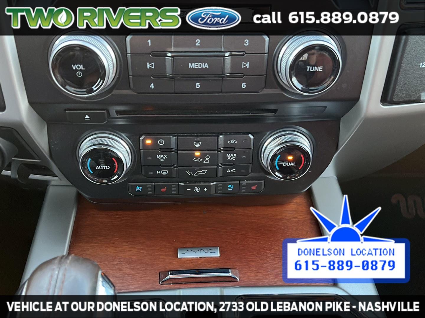 Used 2018 White Gold/Stone Gray Ford King Ranch image 33