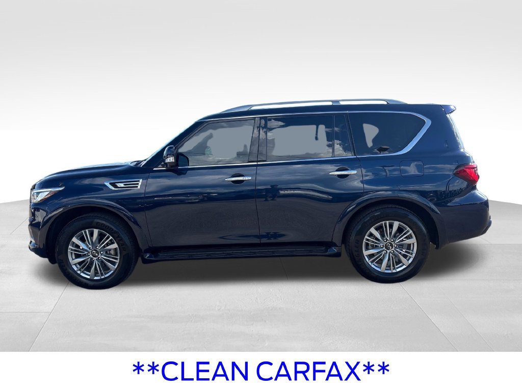 Certified Used 2024 Hermosa Blue INFINITI LUXE image 2