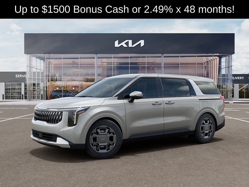 New 2026 Ivory Silver Kia EX image 3