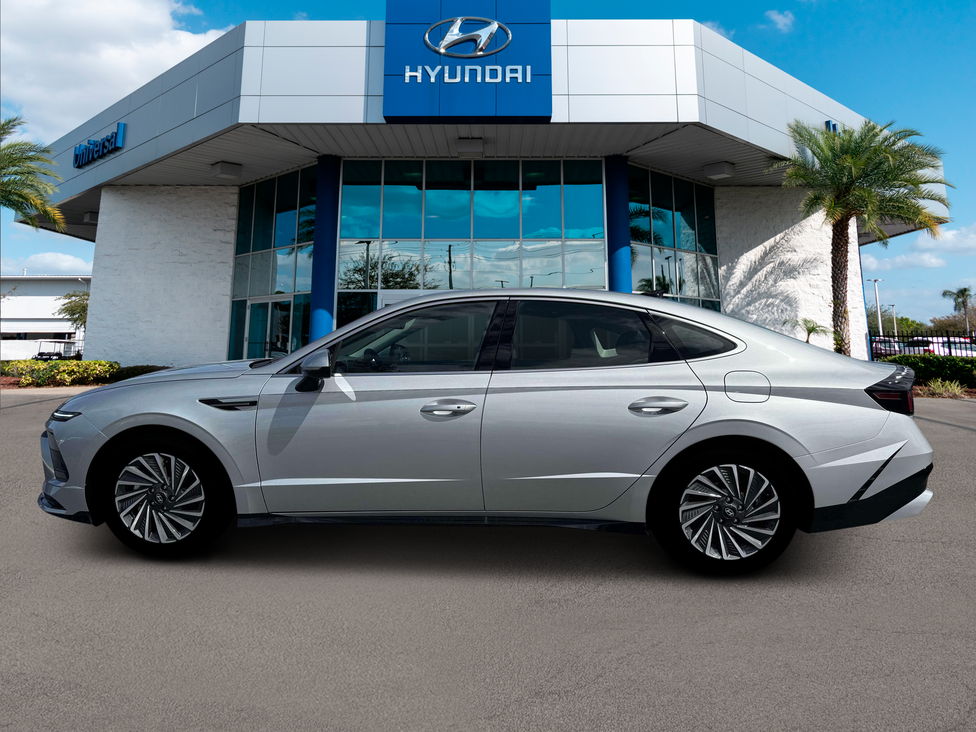 New 2026 Silver Hyundai SEL image 2