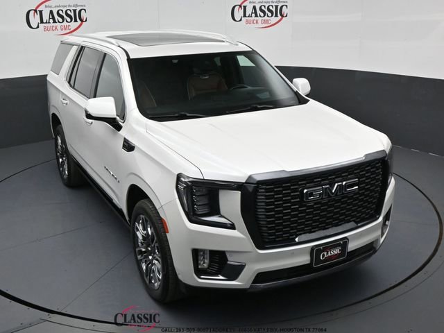 White Frost Tricoat 2023 GMC Yukon Denali Ultimate 4WD SUV / Crossover Four-Wheel Drive