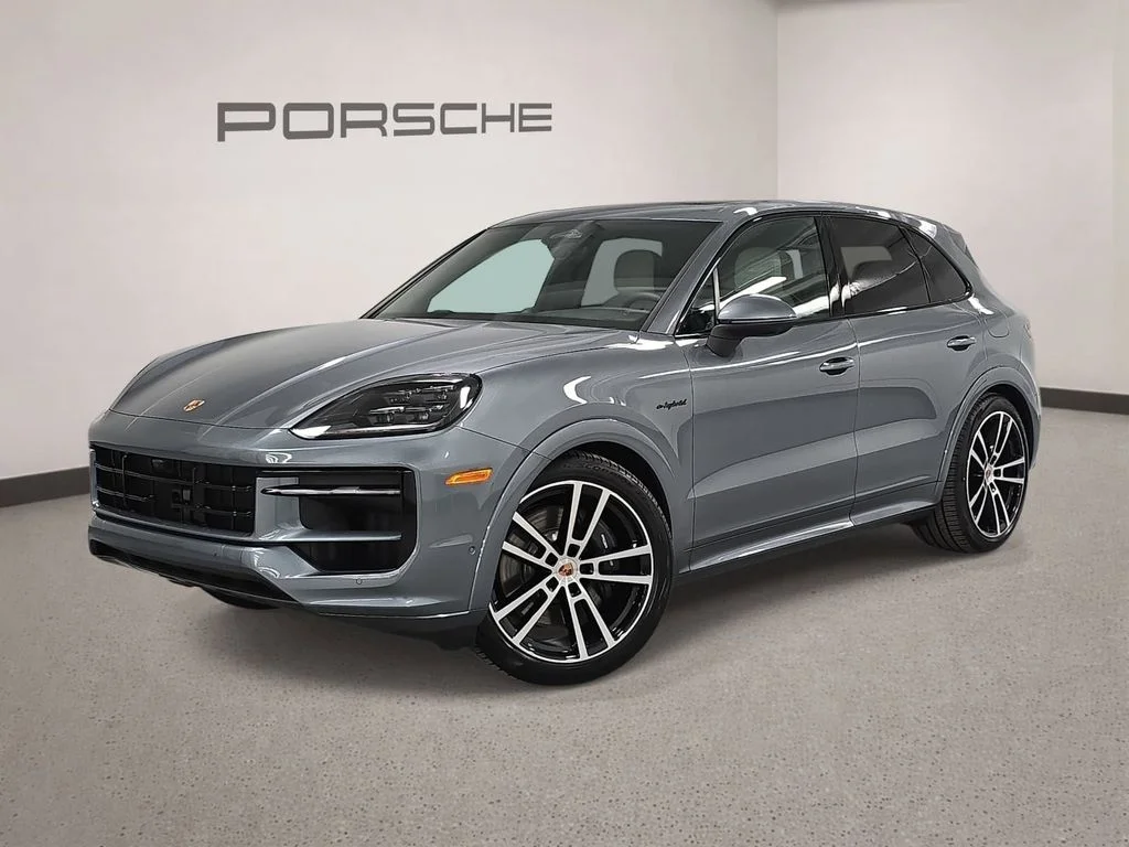 New 2026 Vanadium Grey Metallic Porsche E-Hybrid image 1