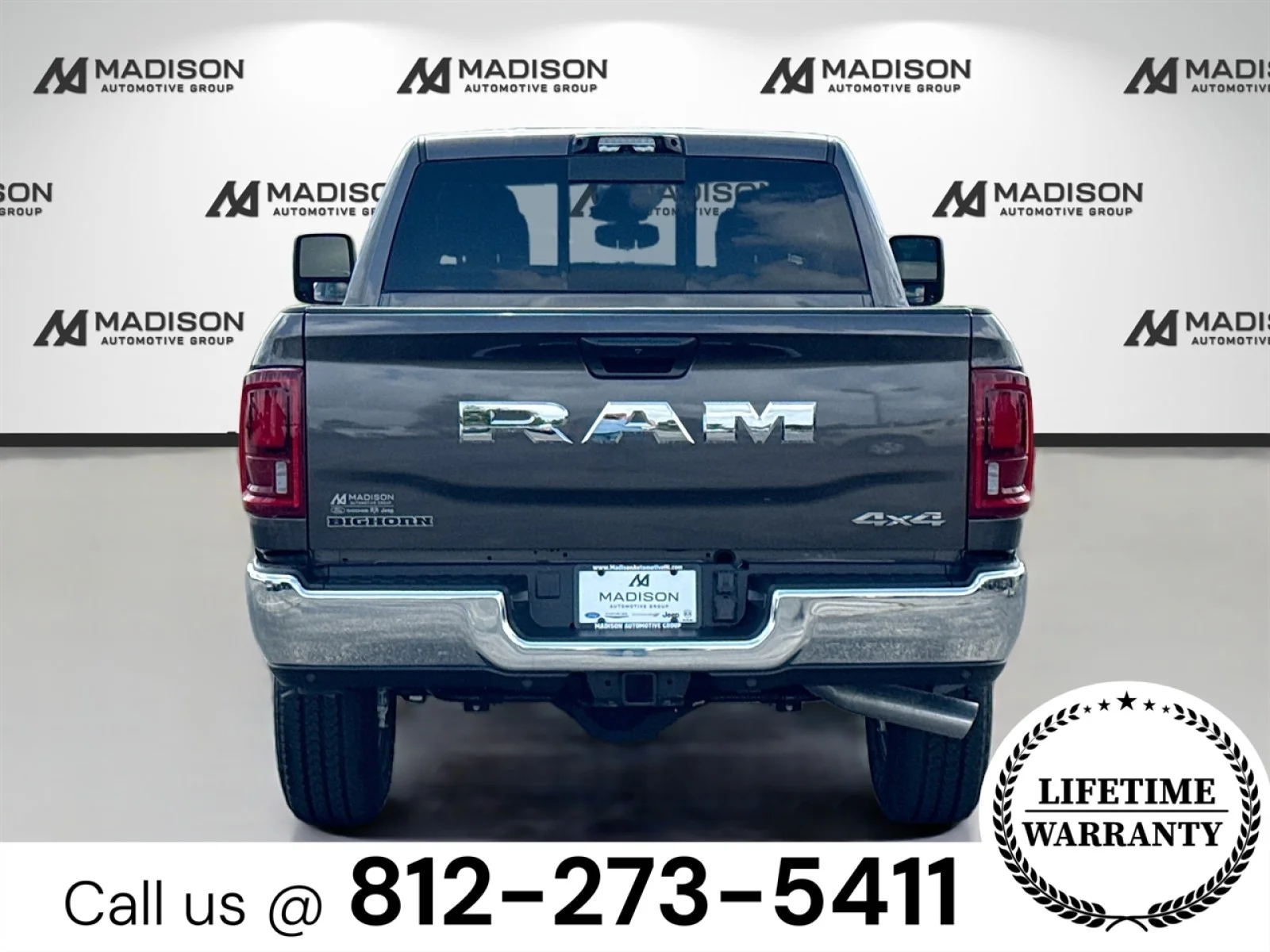 New 2026 Granite Crystal Metallic Clearcoat Ram Big Horn image 6