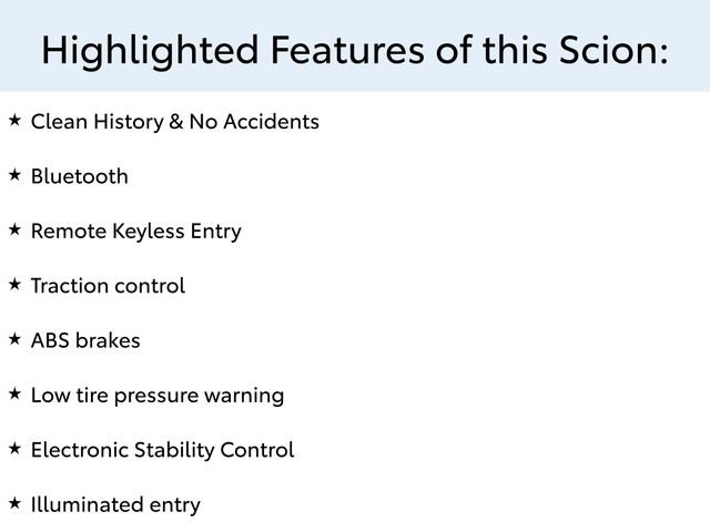 Used 2014 Scion iQ Base with VIN JTNJJXB00EJ028191 for sale in East Rochester, NY