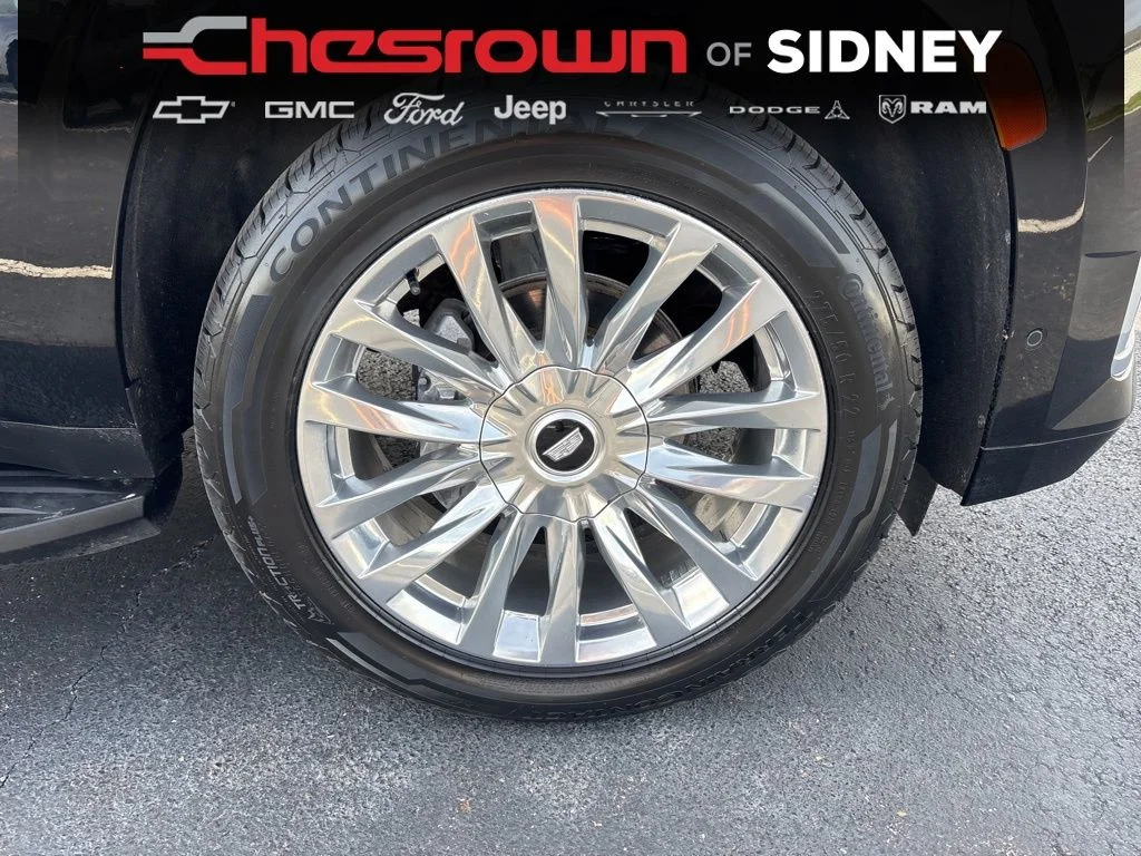 Used 2023 Black Cadillac Premium Luxury image 12