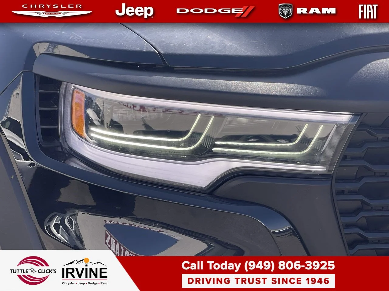 New 2026 Diamond Black Crystal Pearl-Coat Exterior Paint RAM RHO image 13