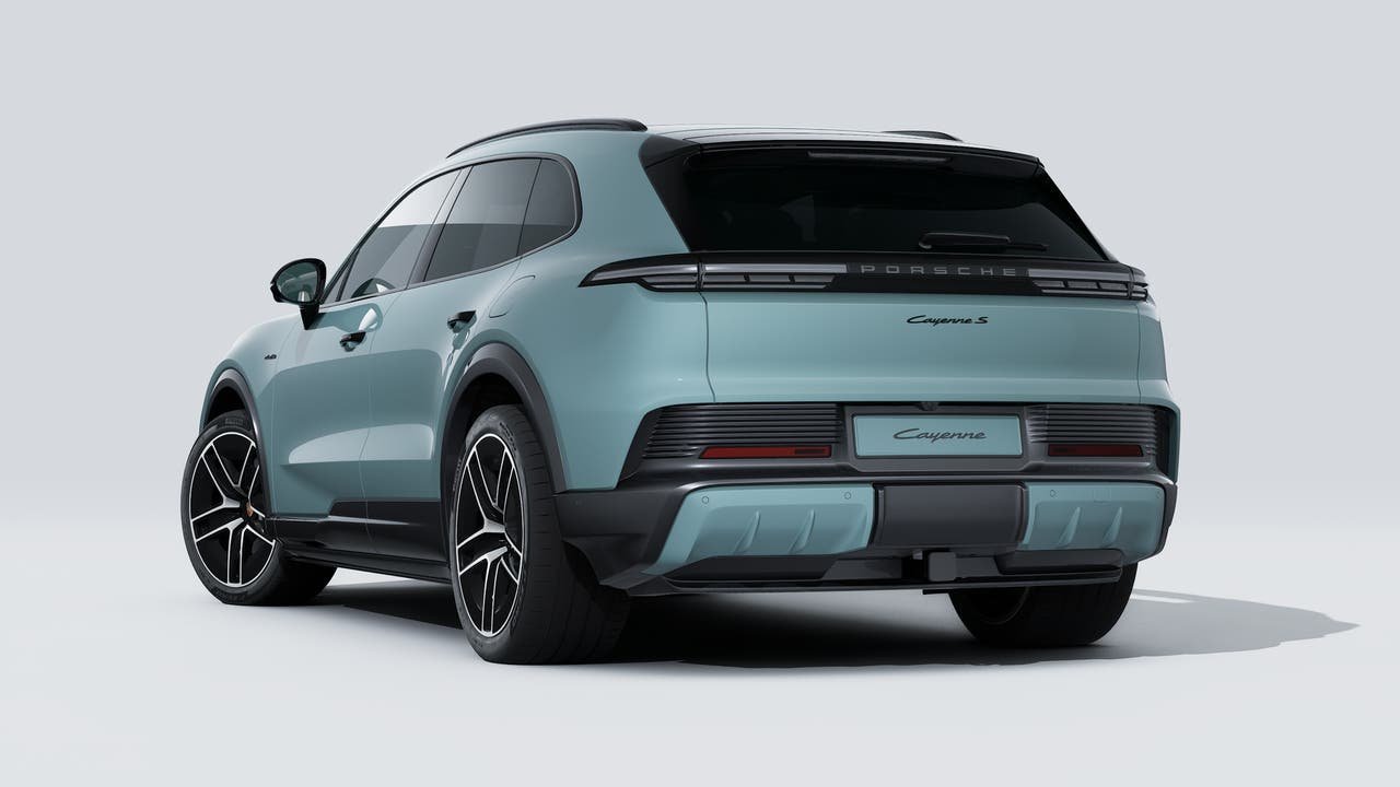New 2026 Mystic Green Metallic Porsche S Electric image 3