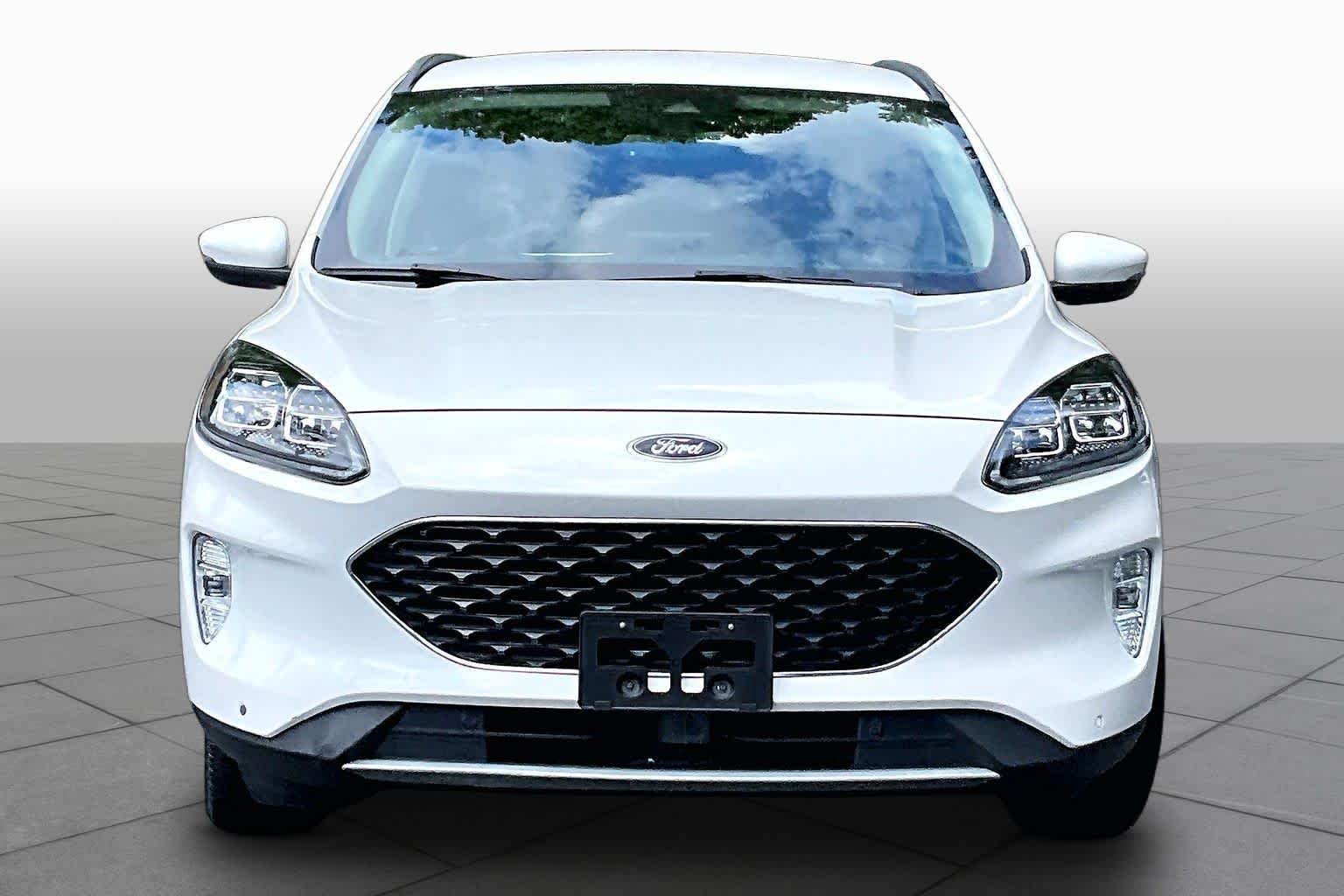 Used 2020 Star White Metallic Tri-Coat Ford Titanium Hybrid image 4