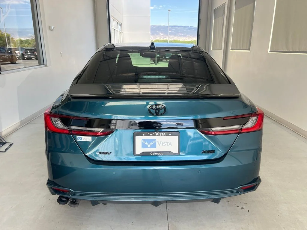 Certified Used 2025 Midnight Black Metallic Toyota XSE image 5