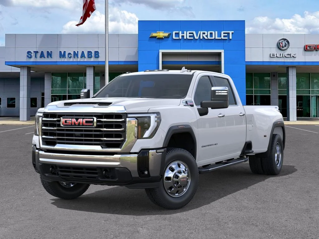 New 2026 Summit White GMC SLT DRW image 6